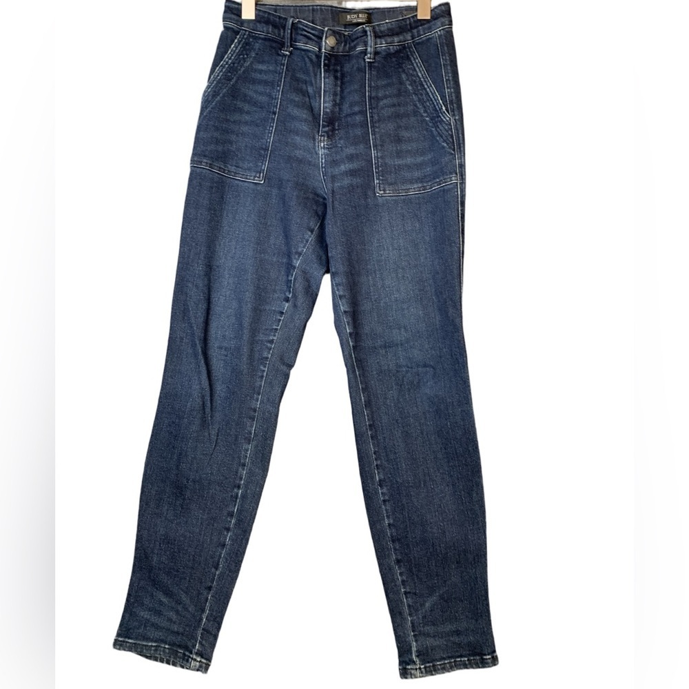 NEW! Judy Blue Slim Fit Dark Wash Large Pocket Size 9/29 Stretch High Rise Ankle